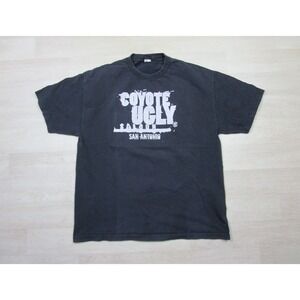 Coyote Ugly Saloon T Shirt (XL) Vintage San Antonio Texas Motorcycle Biker Bar
